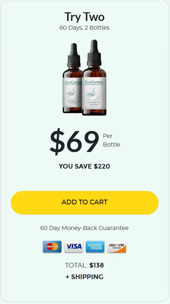ZenCortex one bottle